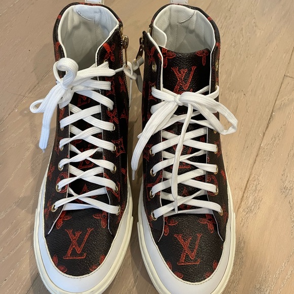 LV x Grace coddington limited collection, stellar sneaker. Size 37 - Picture 4 of 6